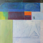 Heading North No.1, 2012 Synthetic polymers on canvas 150 x 130cm SOLD