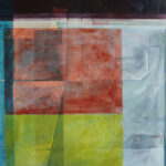 Mapped Landscape No.2, 2012 Synthetic polymers on canvas 150 x 130cm SOLD