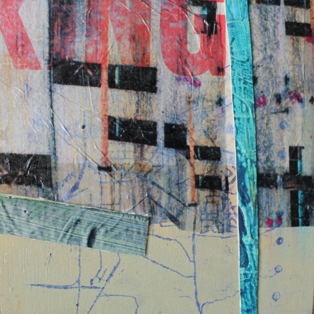 Three Winters (detail), 2014 Mixed Media 22 x 22cm